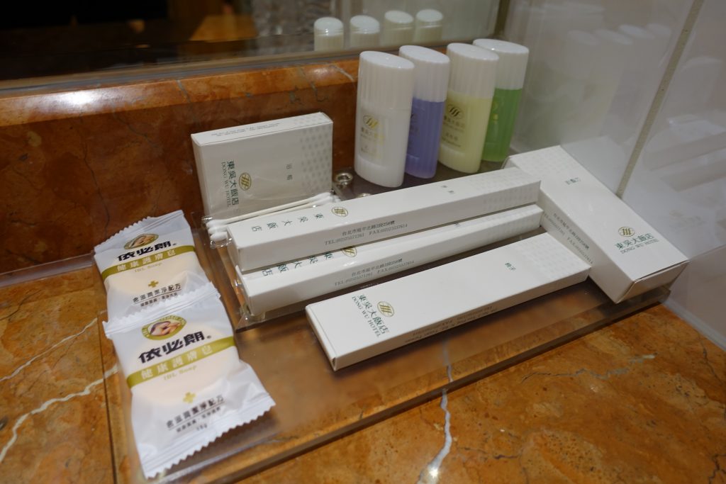 東呉大飯店(Dong Wu Hotel)　アメニティ