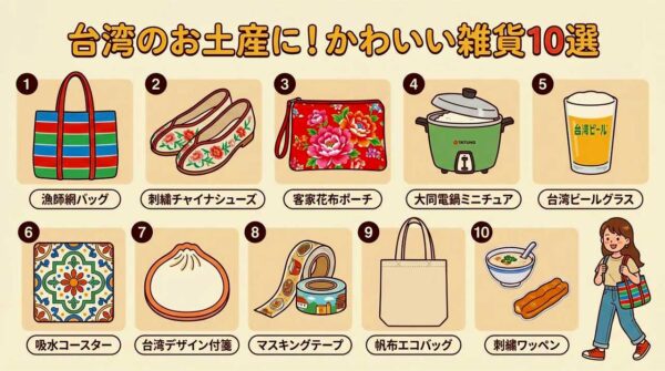 台湾のお土産に！かわいい雑貨10選とレトロな人気ブランド4選を厳選